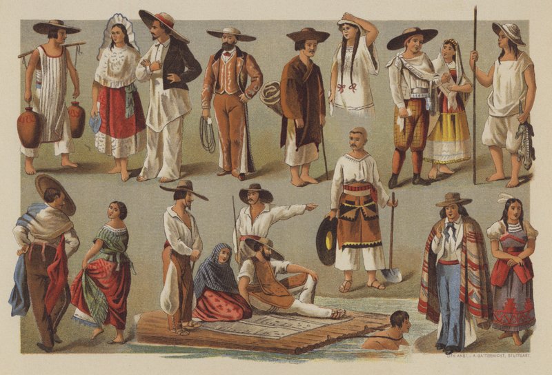 Kostýmy v Mexiku od German School