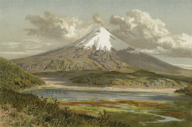 Cotopaxi, sopka v Ekvádoru od German School