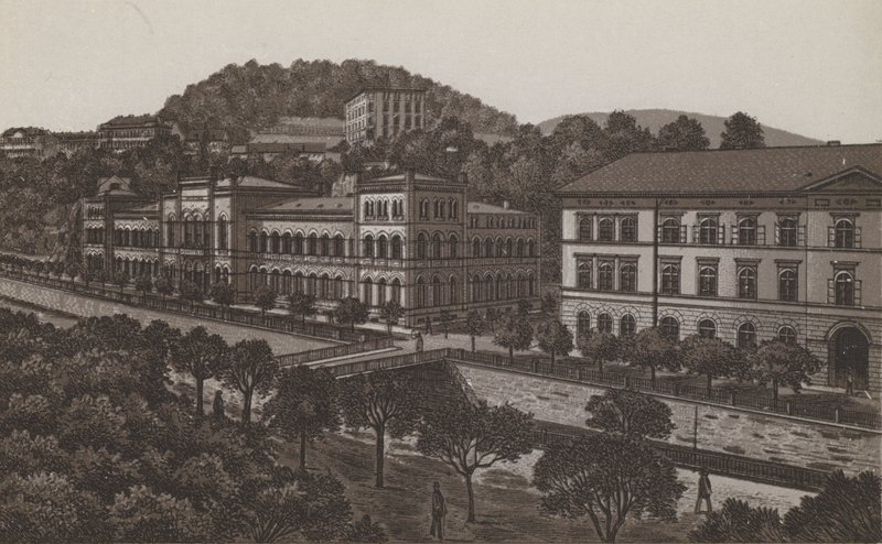 Curhaus (litho) od German School