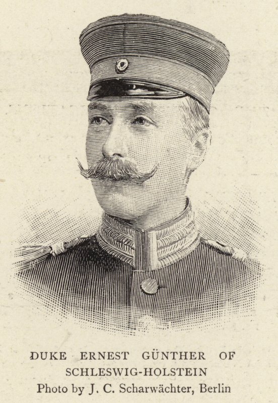 vévoda Ernest Gunther ze Šlesvicka-Holštýnska od German School