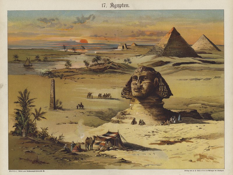 Egypt (barva lito) od German School