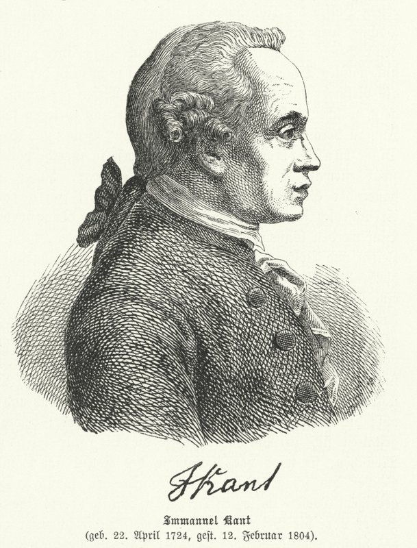 Emmanuel Kant, německý filozof od German School