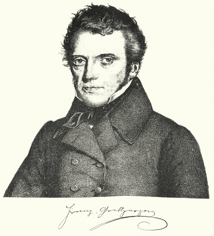 Franz Grillparzer , rakouský dramatik a básník (rytina) od German School