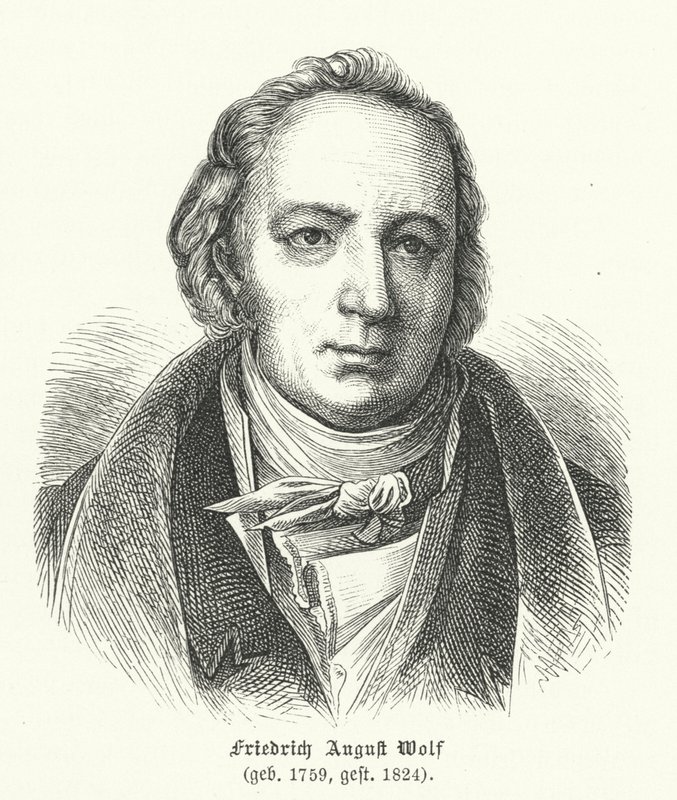Friedrich August Wolf, německý klasicista a filolog od German School