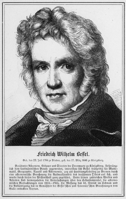 Friedrich Wilhelm Bessel (rytina) od German School