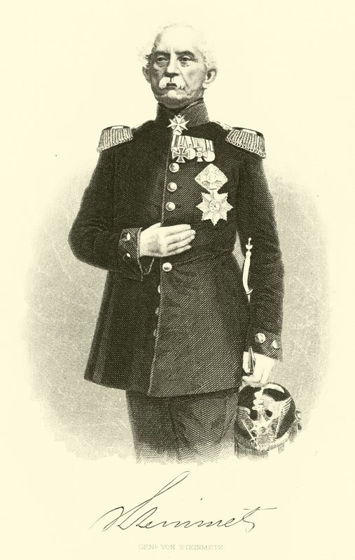 Generál von Steinmetz od German School