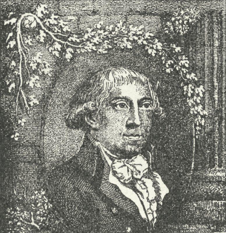 Gottfried August Burger, německý básník (rytina) od German School