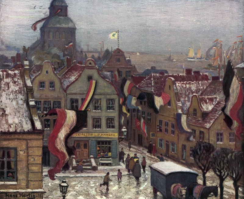 Hindenburg vítězství od German School