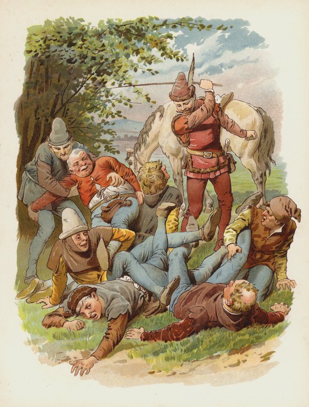 Ilustrace pro Till Eulenspiegel od German School
