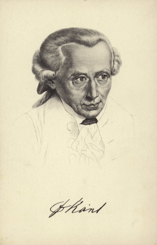Immanuel Kant (litografie) od German School