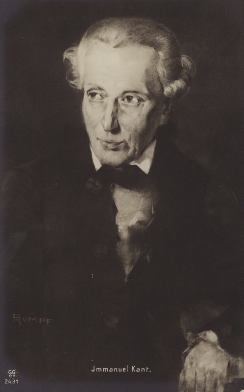 Immanuel Kant (litografie) od German School