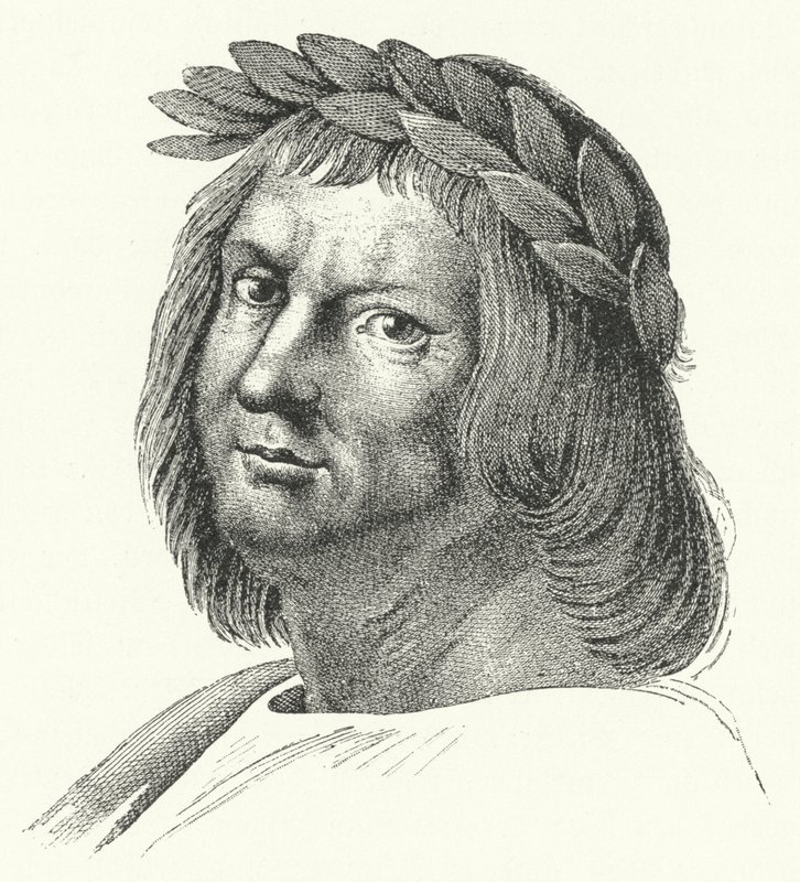 Jacopo Sannazaro , italský básník (rytina) od German School