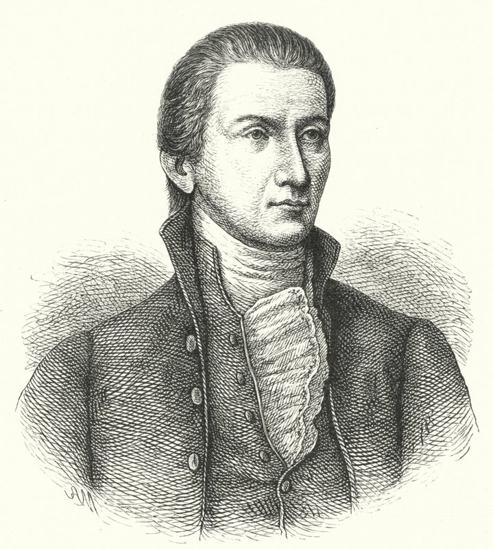 James Monroe, americký státník (rytina) od German School