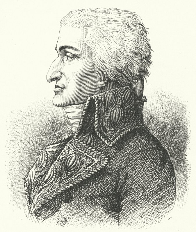 Jean Jacques Regis de Cambaceres, francouzský právník a státník, který byl jedním z hlavních autorů Napoleonského zákoníku (rytina) od German School