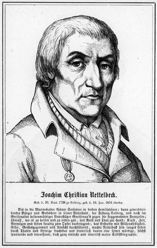 Joachim Christian Nettelbeck (rytina) od German School