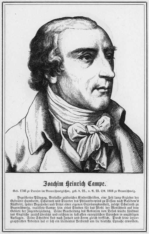 Joachim Heinrich Campe (rytina) od German School