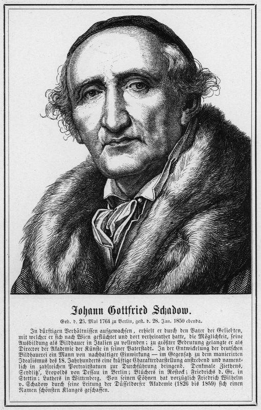 Johann Gottfried Schadow (rytina) od German School