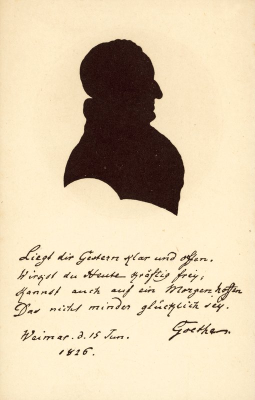 Johann Wolfgang von Goethe (litografie) od German School