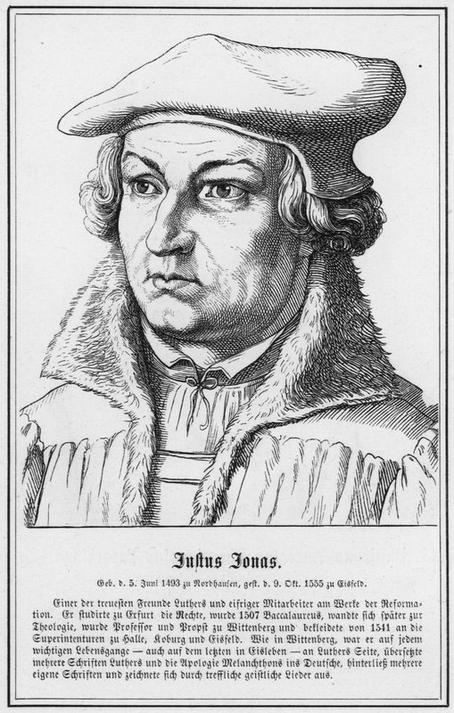 Justus Jonas (rytina) od German School