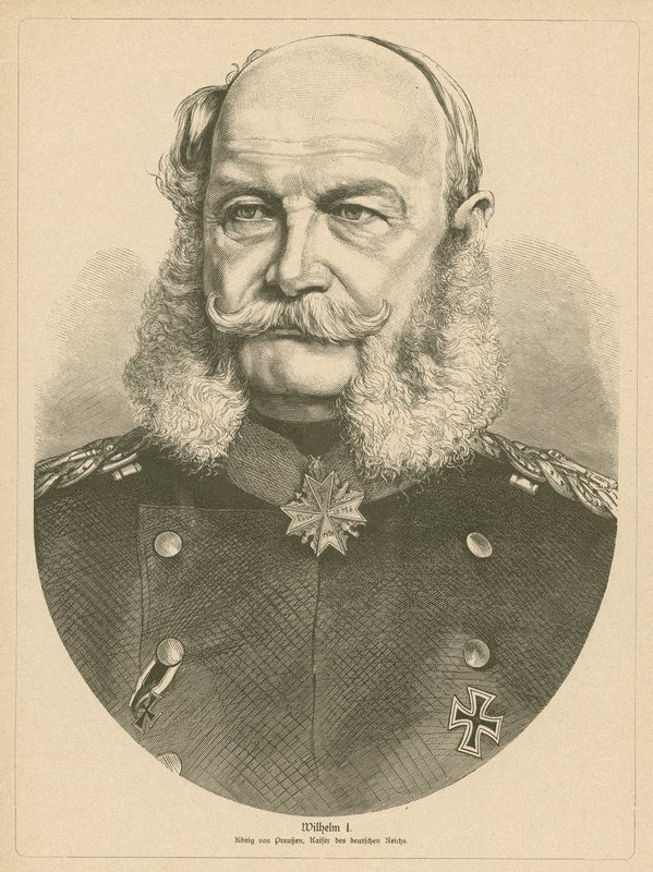 Německý císař Wilhelm I od German School