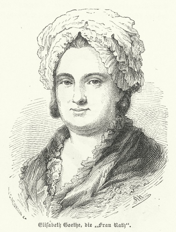 Katharina Elisabeth Goethe, matka německého autora Johanna Wolfganga Goetha od German School