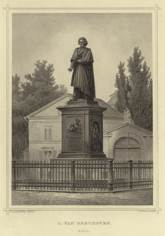 L van Beethoven, Bonn od German School