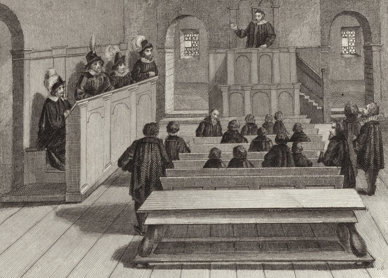 Přednáškový sál na Tubingen University, Německo od German School