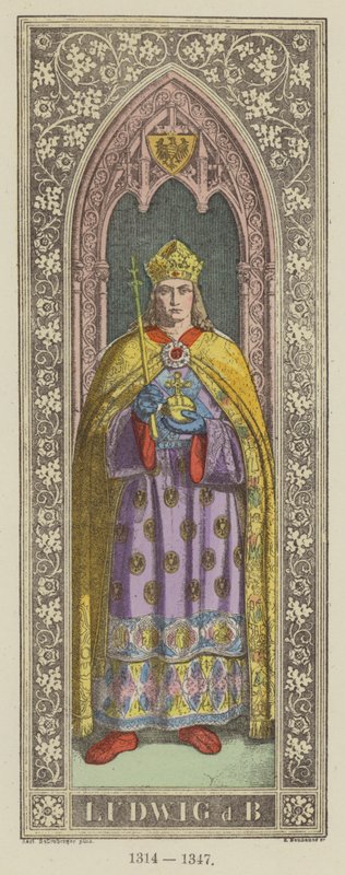 Ludwig D Bavorsko od German School