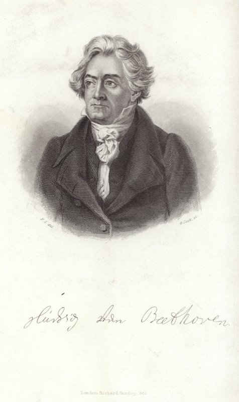 Ludwig von Beethoven , německý skladatel od German School