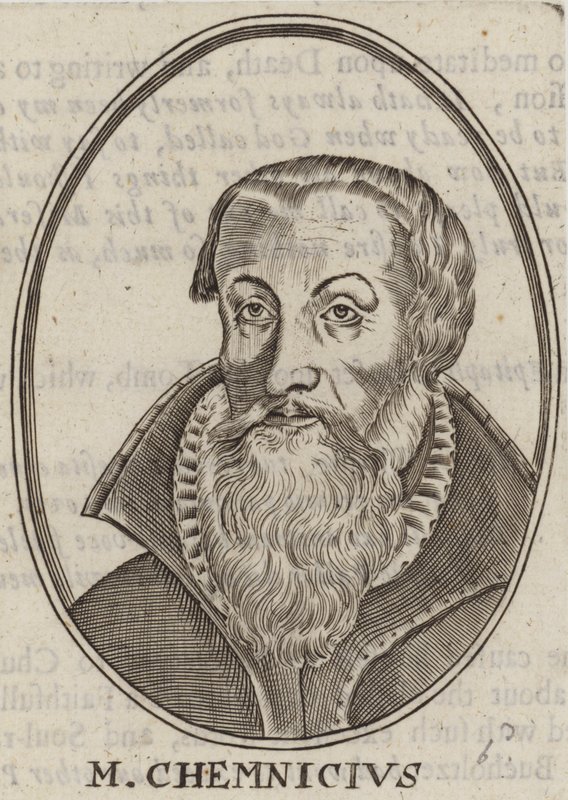 Martin Chemnitz, německý luteránský teolog a reformátor (rytina) od German School