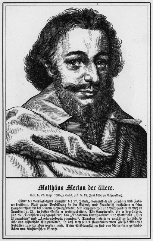 Matthäus Merian starší (rytina) od German School