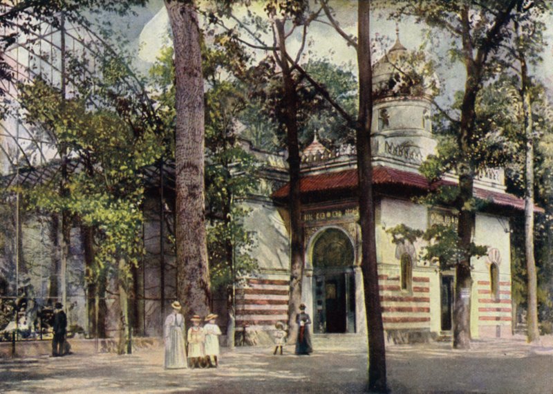 Nová voliéra, Berlínská zoologická zahrada, Německo (barva lito) od German School