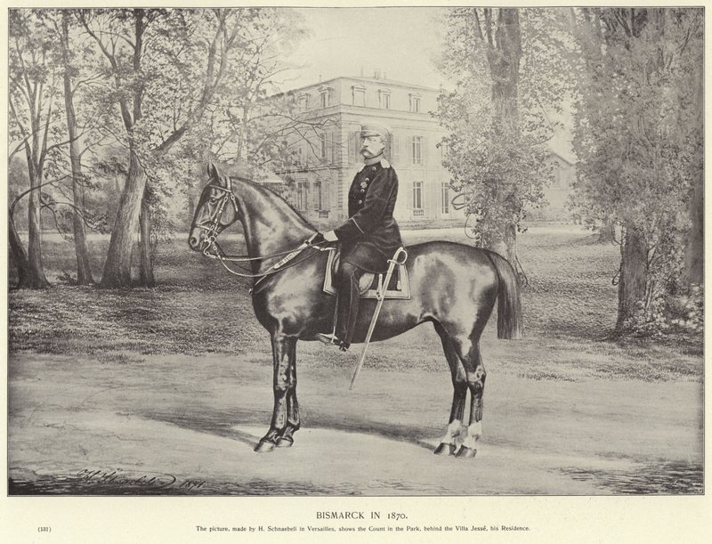 Otto von Bismarck v roce 1870 od German School