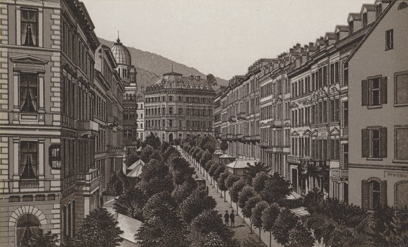 Parkstrasse (litho) od German School