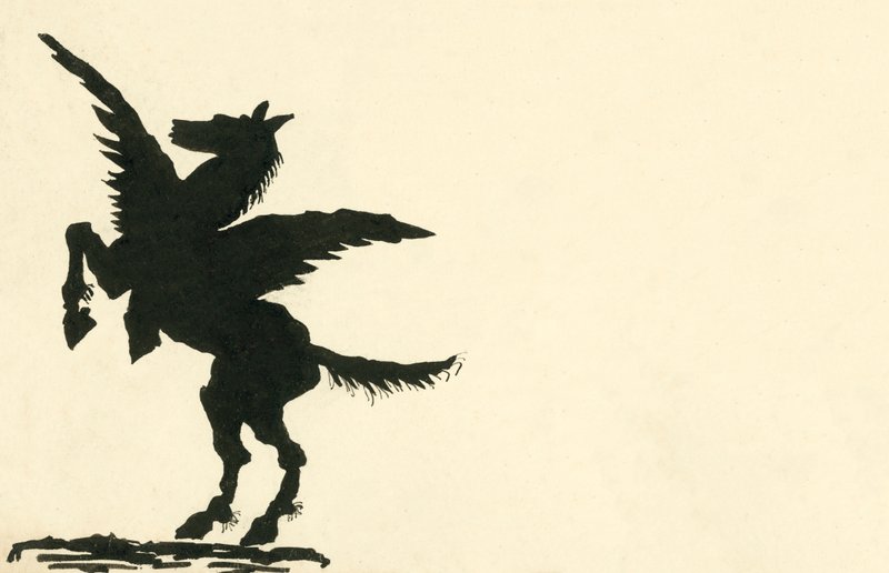 Pegasus (litografie) od German School