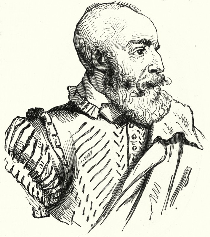 Petrus Ramus, francouzský humanista a logik zabit při masakru svatého Bartoloměje (rytina) od German School