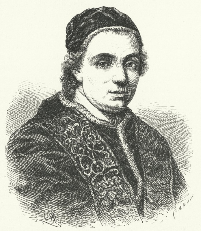 Papež Klement XIV (rytina) od German School