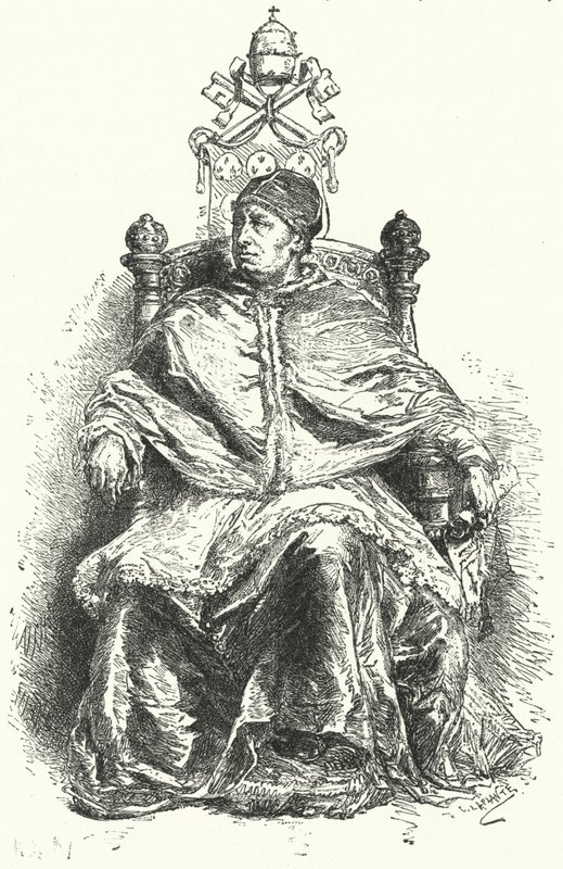 Pope Leo X (rytina) od German School