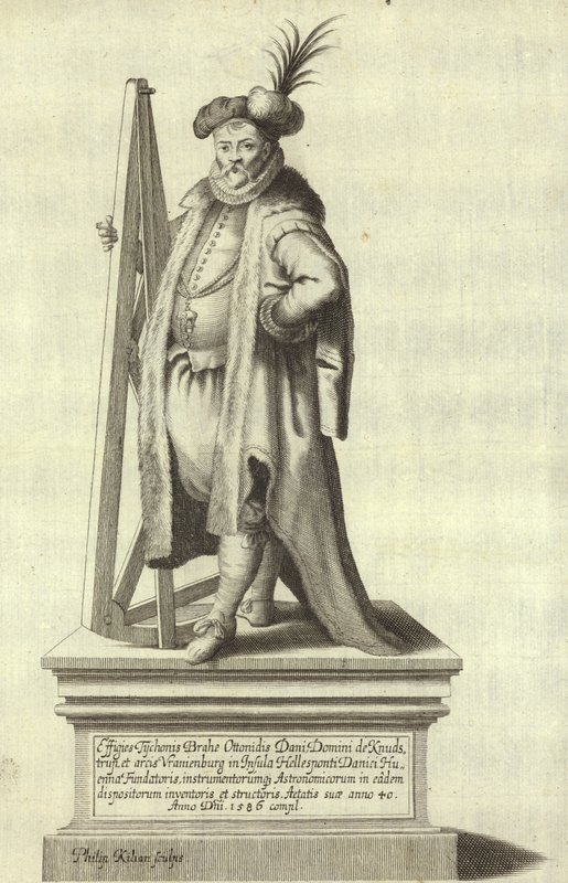 Portrét Tycho Brahe od German School