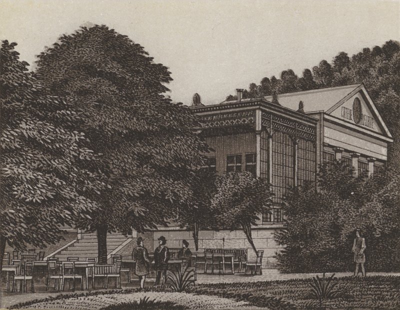 Posthof (litho) od German School