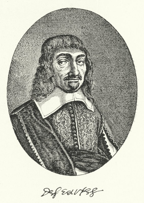 René Descartes, francouzský filozof (rytina) od German School