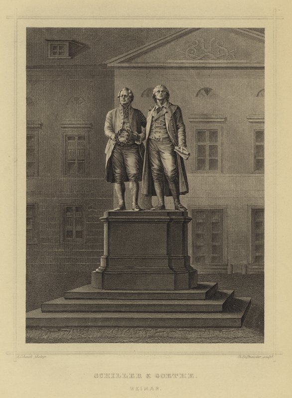 Schiller a Goethe, Výmar od German School