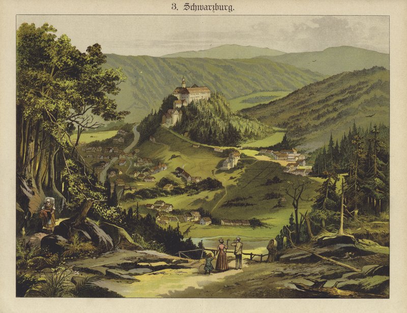 Schwarzburg (barva lito) od German School