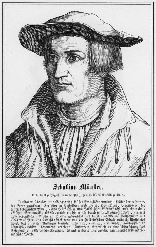 Sebastian Munster (rytina) od German School