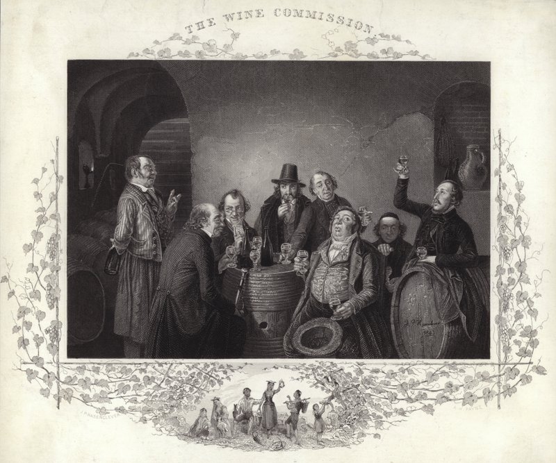 The Wine Commission (rytina) od German School