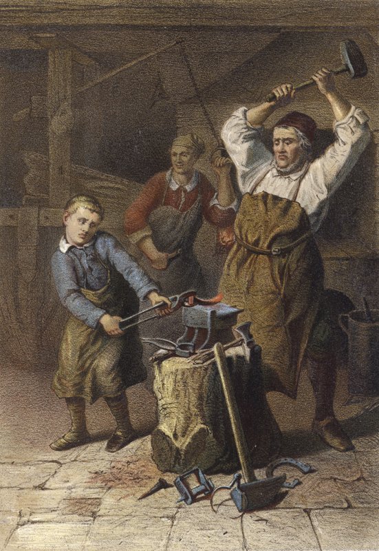 Bojácný kovářský učeň od German School