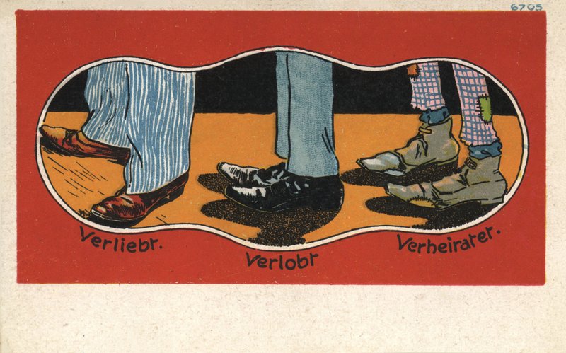 Fáze lásky v botách (barva lito) od German School