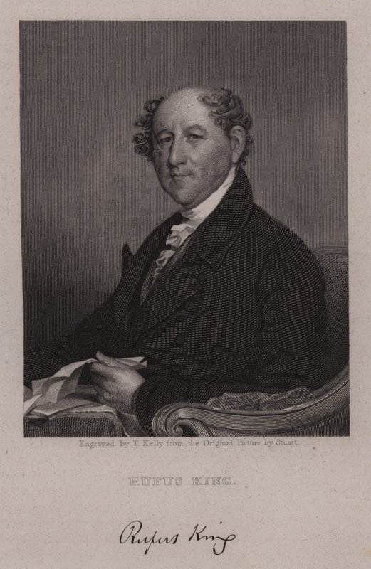 Rufus King , americký právník, politik a diplomat od Gilbert Stuart