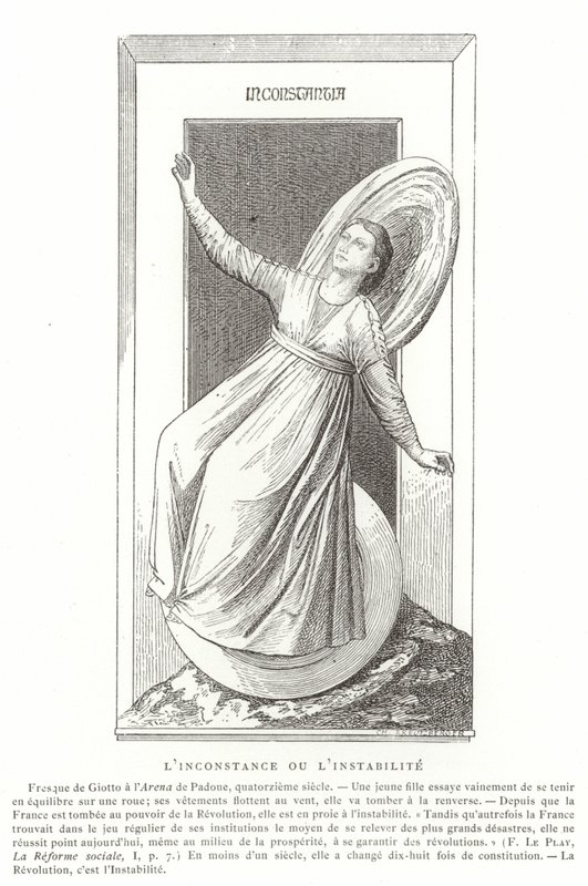 Nestálost od Giotto di Bondone