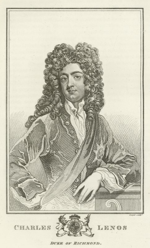 Charles Lenos, vévoda z Richmondu od Godfrey Kneller